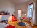 appartamento München Schwabing (links der Leopoldstraße) 01 soggiorno 4661