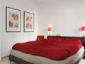 attico con terrazzo München Westend 02 zona notte 4763