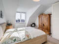 attico con terrazzo München Schwabing-West 02 zona notte 5041