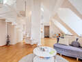 appartamento con galleria München Westend 01 zona living 5354