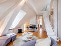 appartamento con galleria München Westend 03 zona living 5354