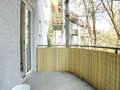appartamento München Altbogenhausen 02 balcone 5506