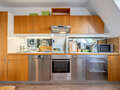 attico con terrazzo München Isarvorstadt 02 cucina 5524