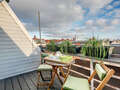 attico con terrazzo München Isarvorstadt 03 terrazza 5524