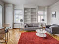 appartamento München Schwabing (links der Leopoldstraße) 01 soggiorno 556