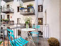 appartamento München Schwabing-Nord (zw. Belgrad- & Leopoldstraße) 02 balcone 6907