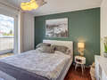 attico con terrazzo München Fasanerie 01 camera da letto 6919