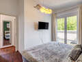 attico con terrazzo München Fasanerie 02 camera da letto 6919
