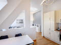 attico München Neuhausen 03 cucina 7084