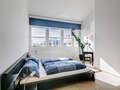 attico con terrazzo München Arabellapark 01 zona notte 7279