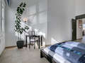 attico con terrazzo München Arabellapark 03 zona notte 7279