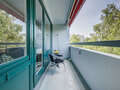 appartamento München Parkstadt Solln 02 balcone 7891