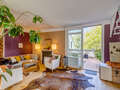 maisonnette con galleria München Nymphenburg 02 zona living 8333
