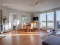 attico con terrazzo München Bogenhausen 02 soggiorno 8467