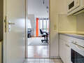 attico München Moosach 03 cucina 8631