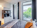 appartamento München Bogenhausen 02 zona notte 8796