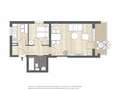 appartamento München Thalkirchen 01 planimetria 8820