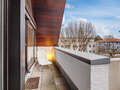 appartamento München Nymphenburg-Gern 02 terrazza sul tetto 9046