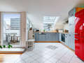 attico con terrazzo München Gärtnerplatzviertel 01 cucina 9135