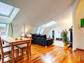 attico con terrazzo München Gärtnerplatzviertel 01 zona living 9135