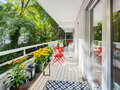 appartamento München Lehel 01 balcone 9663