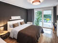 appartamento München Lehel 01 camera da letto 9663