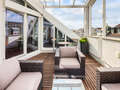 maisonnette con galleria München Maxvorstadt - Museumsviertel 03 terrazza sul tetto 9925