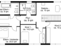 villa München Schwabing - Domagkpark 02 planimetria 995