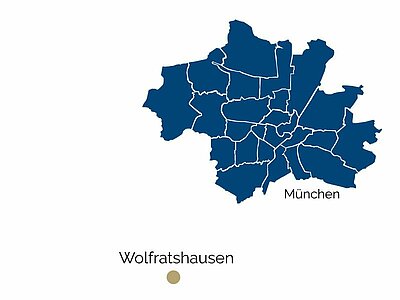 Mappa di Wolfratshausen