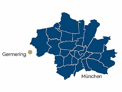 Mappa di Germering 