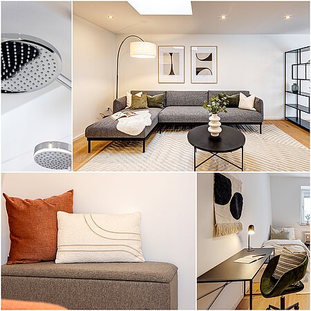 ID 13269: Prima occupazione: moderno appartamento all'ultimo piano di Untergiesing