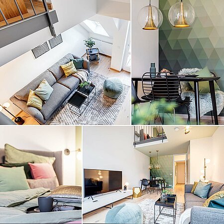 ID 11294: Appartamento maissonette arredato di alta qualità