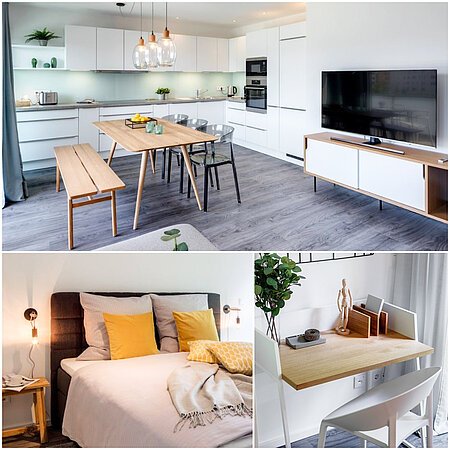 ID 11135: Appartamento di 4 stanze arredato di alta qualità