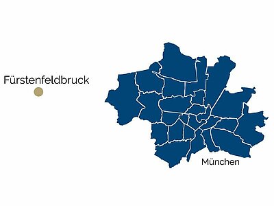 Mappa di Fürstenfeldbruck