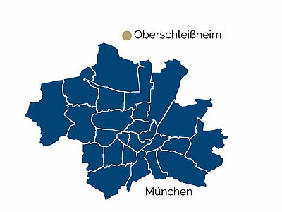 Mappa di Oberschleißheim