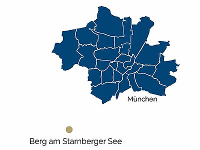 Mappa di Berg am Starnberger See