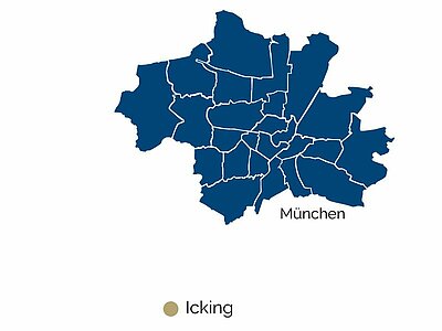 Mappa di Icking 