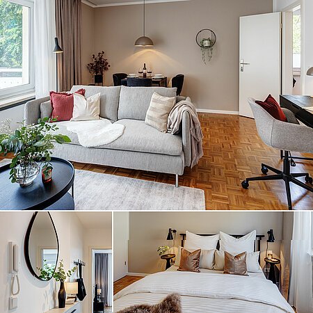 ID 7233: Accogliente appartamento temporaneo di 2 stanze