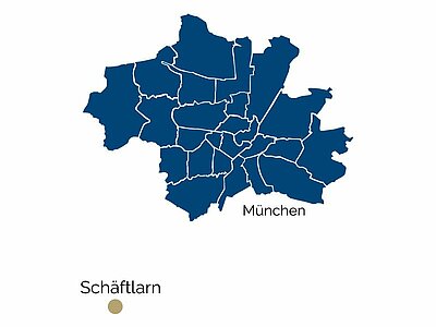 Mappa di Schäftlarn