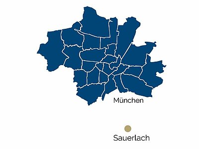 Mappa di Sauerlach