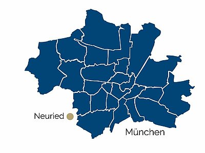 Mappa di Neuried 