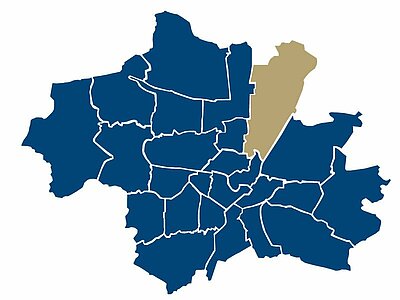 Mappa quartiere residenziale Alte Heide 