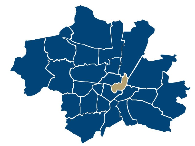 title="Posizione Altstadt " Mappa Altstadt
