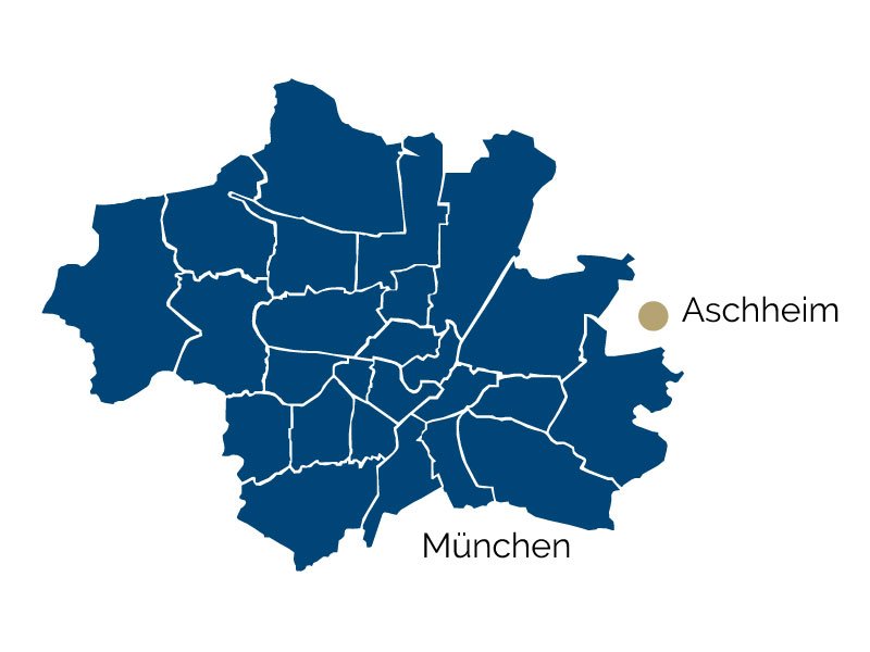 title="Posizione Aschheim " Mappa Aschheim