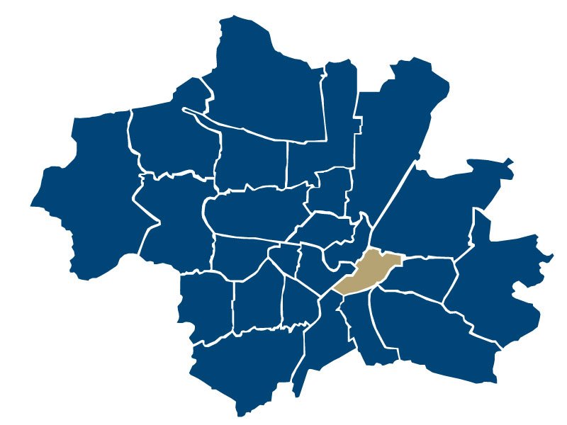 title="Posizione di Haidhausen " Mappa di Haidhausen