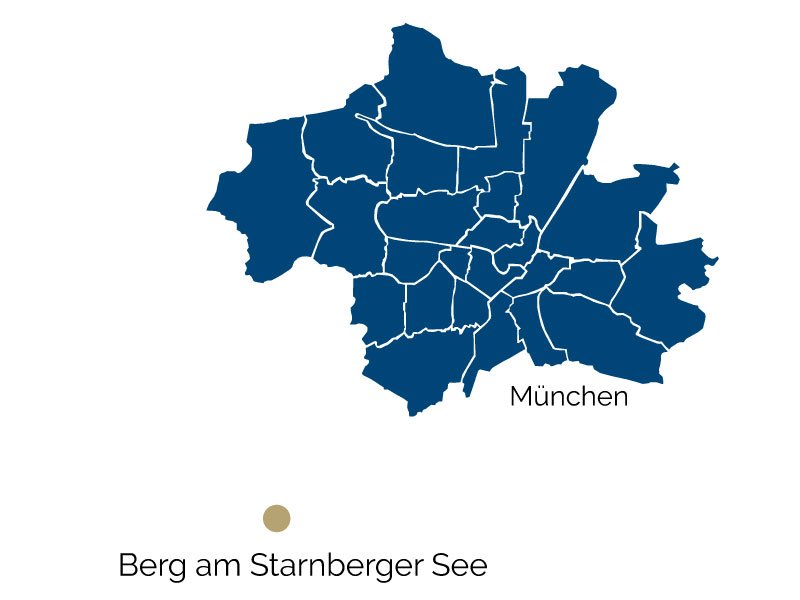 title="Posizione di Berg am Starnberger See" Mappa di Berg am Starnberger See