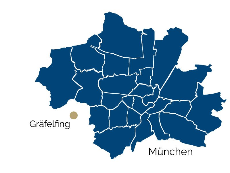 Mappa di Gräfelfing