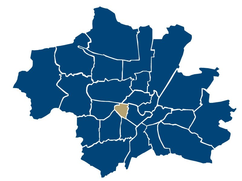 title="Posizione di Theresienhöhe" Mappa di Theresienhöhe