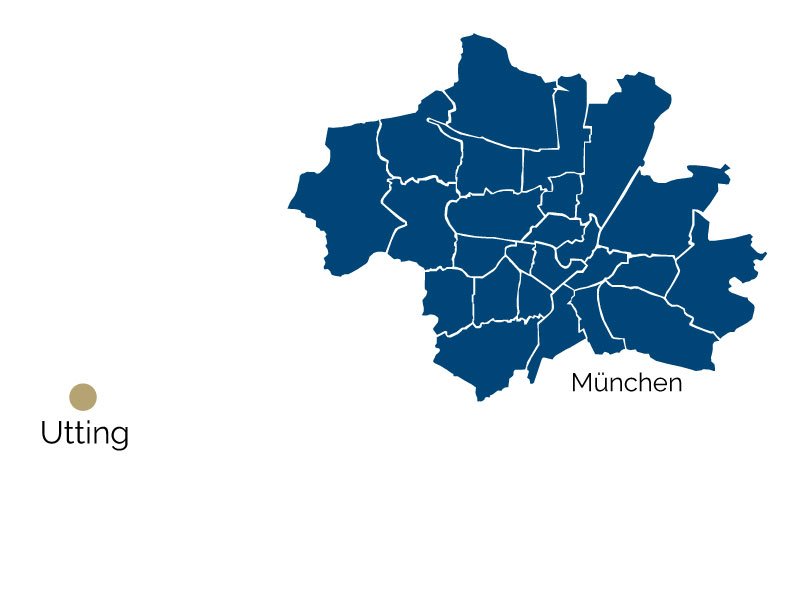 title="Posizione di Utting" Mappa di Utting