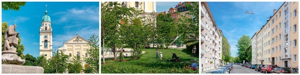 Maxvorstadt - Rund um den Josephplatz - © Mr. Lodge GmbH Maxvorstadt - Rund um den Josephplatz - © Mr. Lodge GmbH